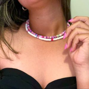 Colorful necklace for this summer 🌈💕